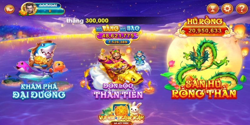 Nhiều cấp độ phòng chơi phù hợp với mọi người