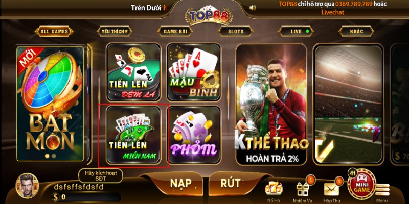 Tiến lên miền Nam là trò chơi bài dân gian tại Việt Nam