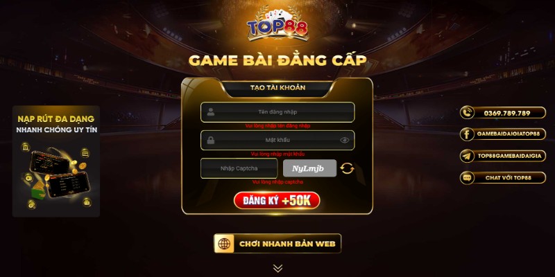 Tầm quan trọng của hướng dẫn đăng ký TOP88