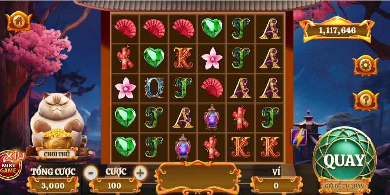 Mèo Tài Lộc tại hấp dẫn nhiều màu sắc